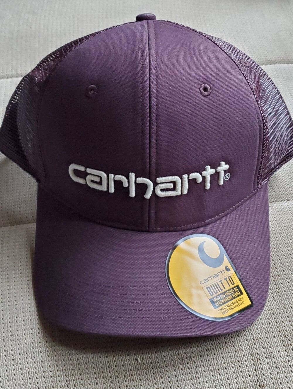 Carhartt Brown Mesh-Back Trucker Hat